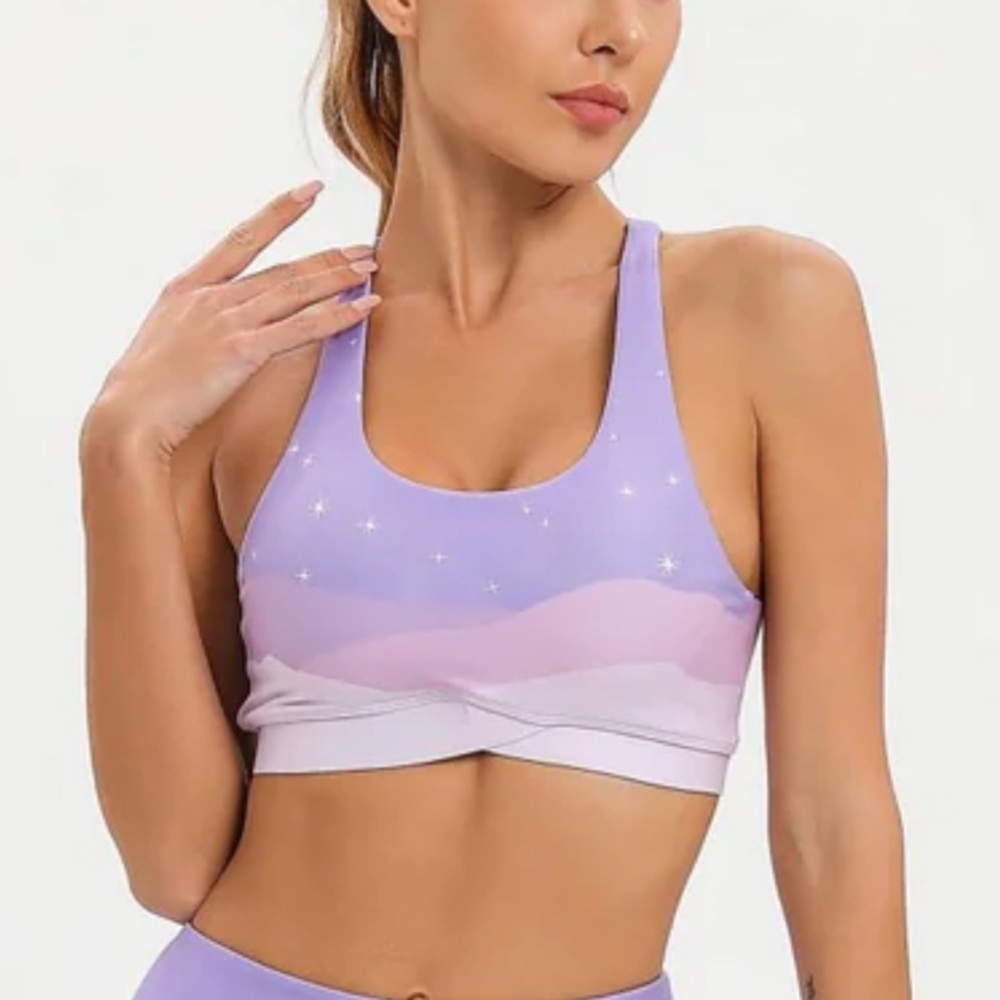 Silverwind Violet Moonlight Women's Purple Sports Bra
